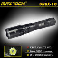 Maxtoch SN6X-10 praticabilité T6 tactique LED torche de charge